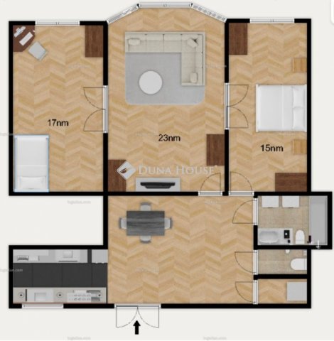 Eladó téglalakás, Budapesten, XI. kerületben 149 M Ft, 3 szobás