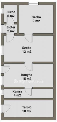 Eladó családi ház, Kisvárdán 15.6 M Ft, 1+1 szobás