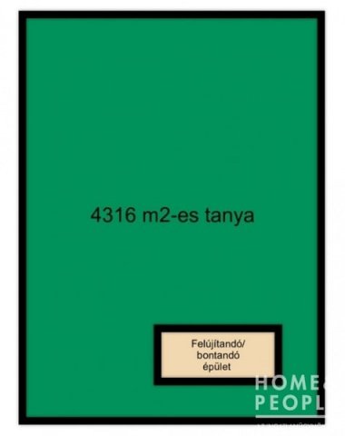 Eladó mezogazdasagi ingatlan, Kiskunmajsán 3.49 M Ft