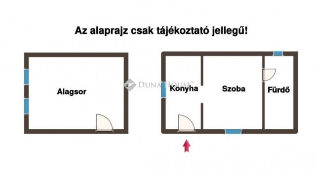 Eladó családi ház, Monoron 25 M Ft, 2 szobás