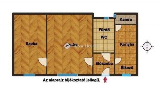 Eladó téglalakás, Budapesten, XIII. kerületben 75.9 M Ft