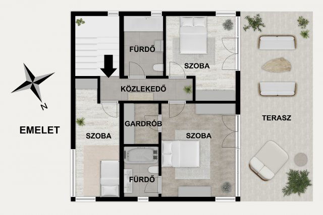 Kiadó családi ház, albérlet, Mogyoródon 1400 E Ft / hó