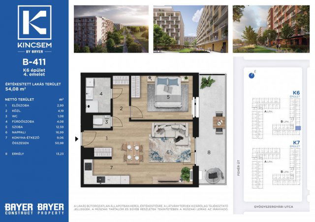 Eladó téglalakás, Budapesten, X. kerületben 69.435 M Ft
