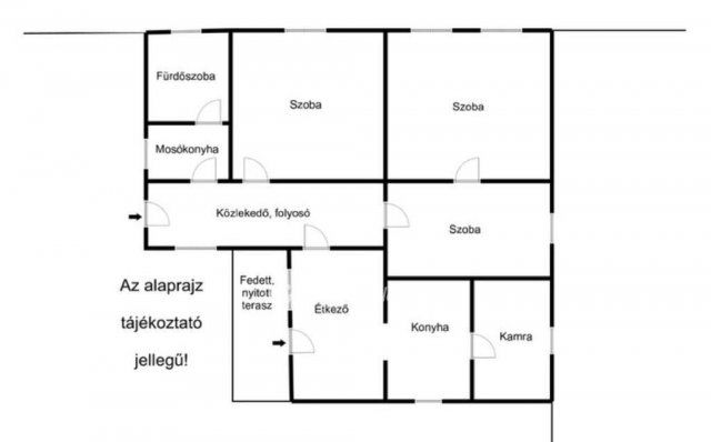 Eladó családi ház, Üllésen 35.9 M Ft, 3 szobás