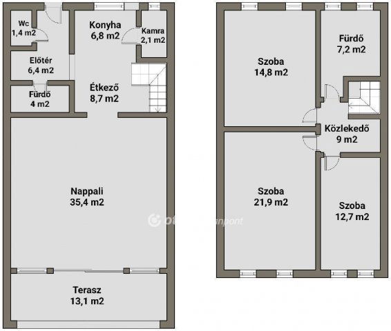 Eladó téglalakás, Kisvárdán 78.5 M Ft, 4 szobás