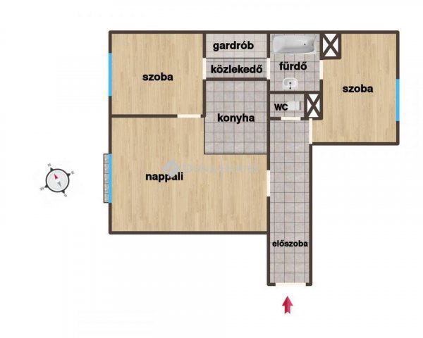 Eladó téglalakás, Budapesten, XIV. kerületben 76.9 M Ft