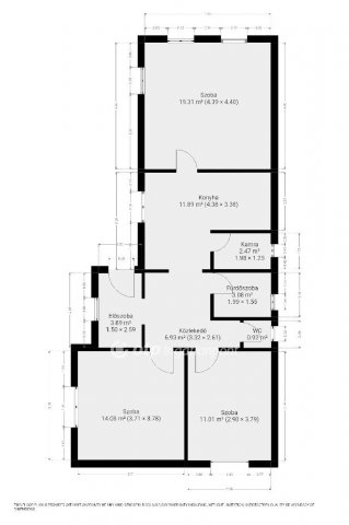 Eladó családi ház, Mezőkövesden 42.5 M Ft, 3 szobás