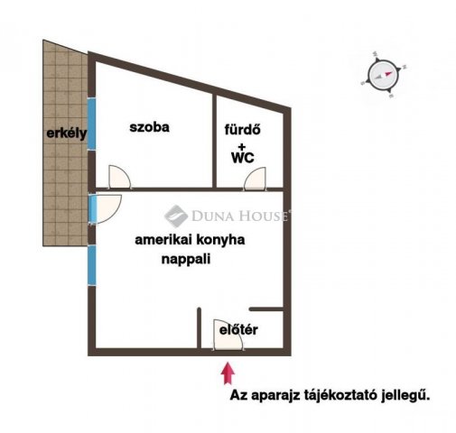 Eladó téglalakás, Hatvanban 52.3 M Ft, 2 szobás