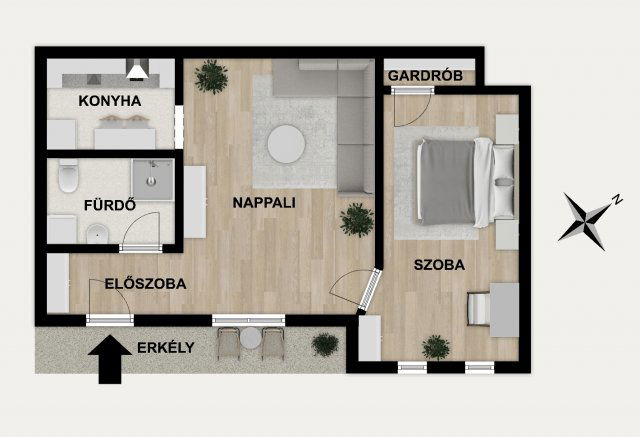 Eladó téglalakás, Budapesten, VI. kerületben, Nagymező utcában