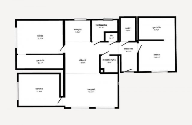 Eladó családi ház, Nyírbátorban 42 M Ft, 3 szobás