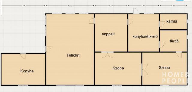 Eladó családi ház, Hódmezővásárhelyen 51 M Ft, 3 szobás