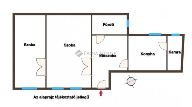 Eladó téglalakás, Budapesten, VII. kerületben 62.9 M Ft