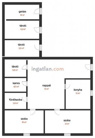 Eladó családi ház, Zalaszentgróton 38.9 M Ft, 2 szobás