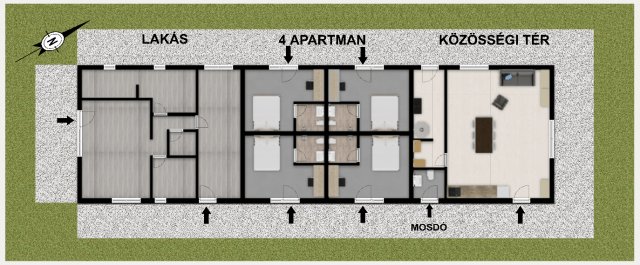 Eladó családi ház, Hegyesden 295 M Ft, 9 szobás