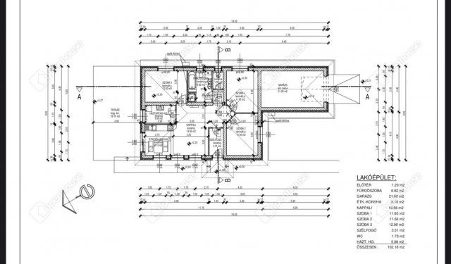 Eladó családi ház, Debrecenben 125 M Ft, 4 szobás