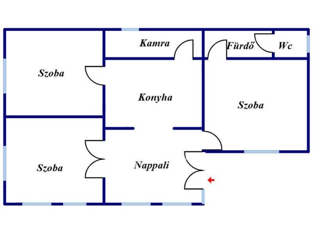 Eladó családi ház, Bükkszentkereszten 30.9 M Ft, 4 szobás