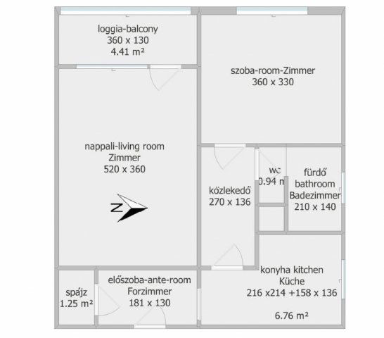 Eladó téglalakás, Salgótarjánban 20.8 M Ft, 2 szobás