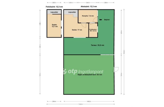 Eladó téglalakás, Budapesten, XVIII. kerületben 55 M Ft