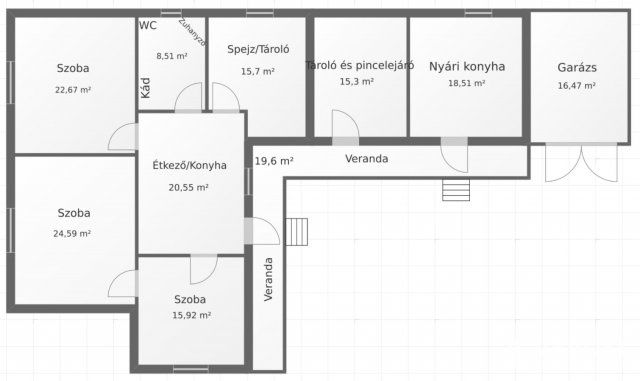 Eladó családi ház, Ipolyszögön 18.9 M Ft, 4 szobás