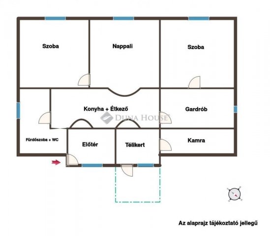 Eladó családi ház, Töttösön 55.9 M Ft, 4 szobás