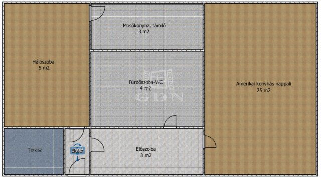 Eladó téglalakás, Budapesten, XIV. kerületben 63 M Ft, 2 szobás