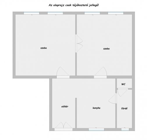 Eladó téglalakás, Szegeden 68 M Ft, 2 szobás