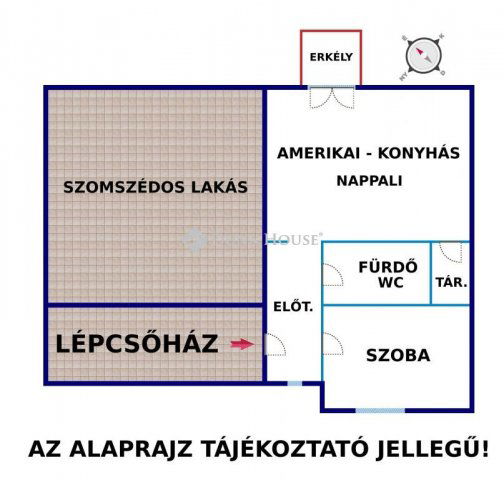 Eladó téglalakás, Monorierdőn 51.9 M Ft, 2 szobás