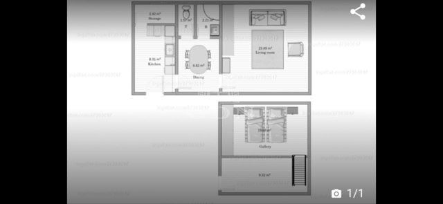 Eladó téglalakás, Budapesten, VI. kerületben 75.9 M Ft, 1 szobás