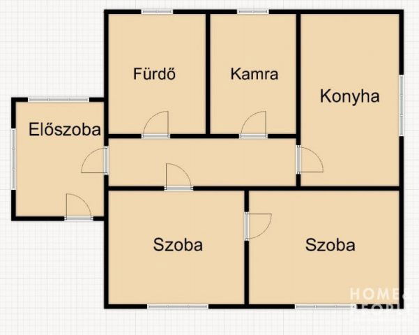 Eladó családi ház, Hódmezővásárhelyen 21.9 M Ft, 2 szobás