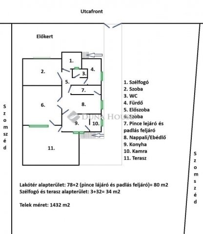 Eladó családi ház, Inárcson 83.9 M Ft, 2 szobás