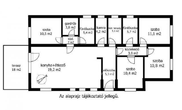 Eladó családi ház, Őrbottyánban 119.9 M Ft, 5 szobás