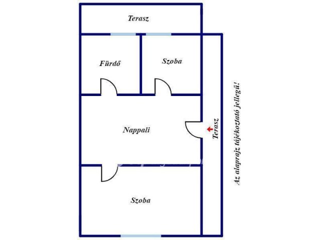 Eladó nyaraló, Monostorapátin 59 M Ft, 4 szobás