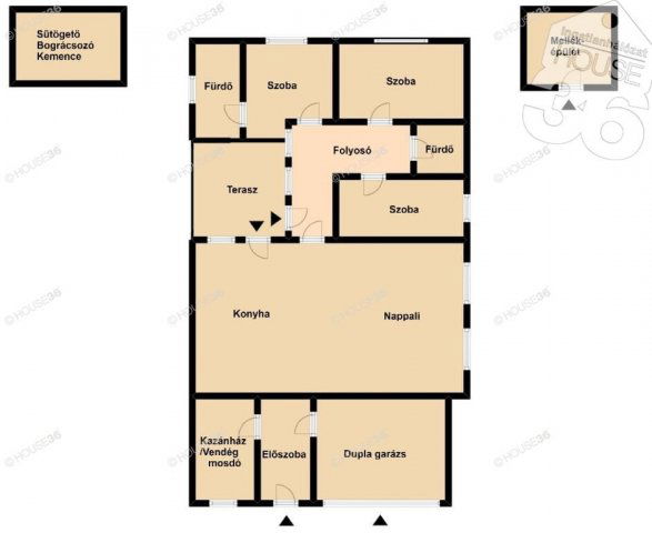 Eladó családi ház, Kecskeméten 149.9 M Ft, 4 szobás