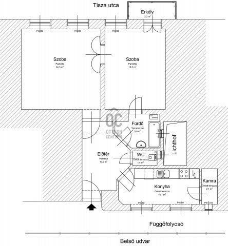 Kiadó téglalakás, albérlet, XIII. kerületben, Hegedűs Gyula utcában