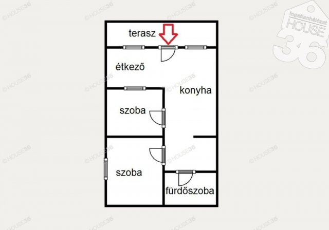 Eladó családi ház, Kecskeméten 27 M Ft, 2 szobás