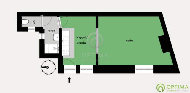 Eladó téglalakás, Budapesten, VIII. kerületben 49.9 M Ft