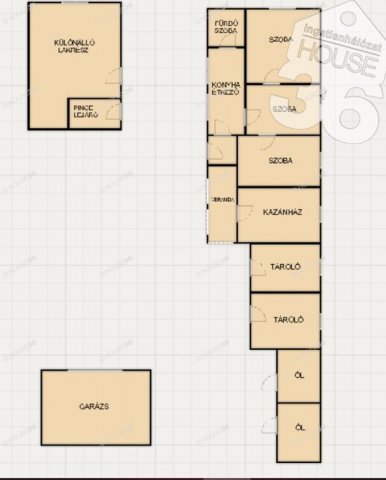 Eladó családi ház, Szabadszálláson 19.9 M Ft, 3 szobás