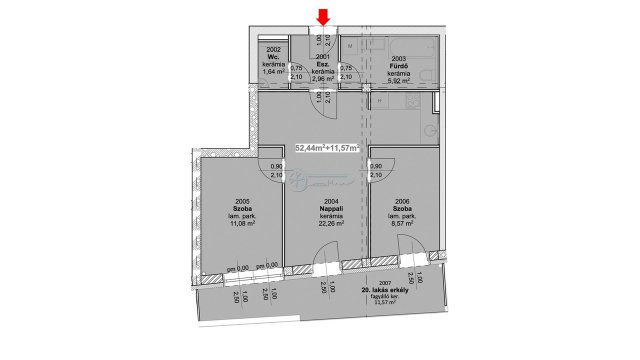 Eladó téglalakás, Szegeden 79.8 M Ft, 3 szobás