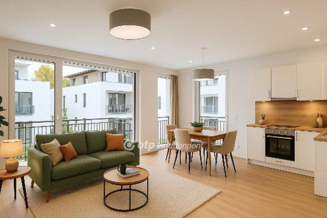 Eladó téglalakás, Gárdonyban 74.9 M Ft, 2 szobás