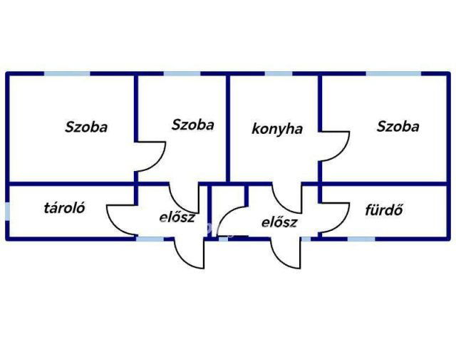 Eladó családi ház, Füzesabonyban 18 M Ft, 2+1 szobás