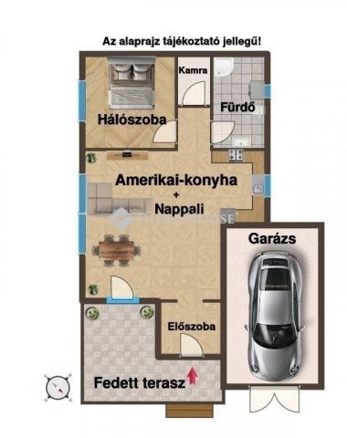 Eladó sorház, Budapesten, XVIII. kerületben 79.9 M Ft, 2 szobás