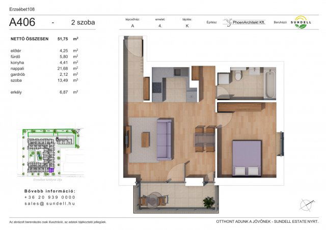 Eladó téglalakás, XIV. kerületben, Erzsébet királyné útján