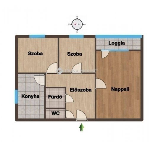 Eladó panellakás, Budapesten, XI. kerületben 81 M Ft, 3 szobás