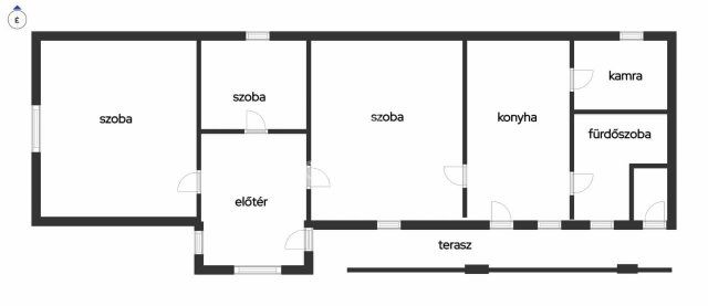 Eladó családi ház, Somogyszentpálon 25 M Ft, 3 szobás