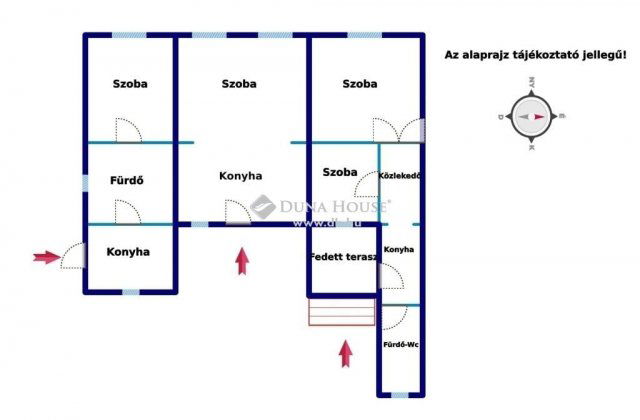 Eladó családi ház, Nagykanizsán 15.5 M Ft, 3+1 szobás