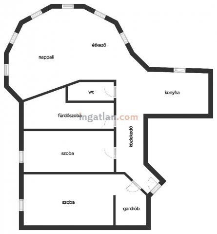 Eladó téglalakás, Miskolcon 74.49 M Ft, 3 szobás