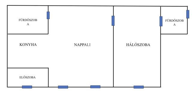 Eladó téglalakás, Budapesten, VI. kerületben 68.8 M Ft