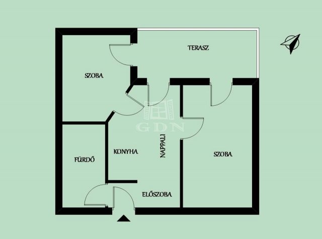Eladó téglalakás, Budapesten, VIII. kerületben 92 M Ft, 3 szobás