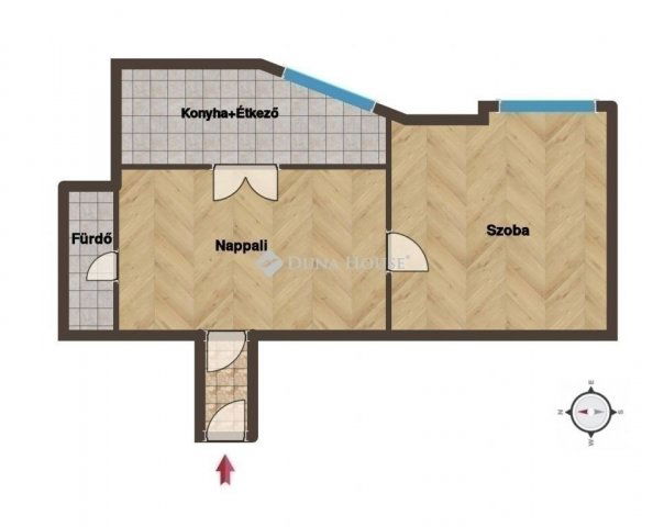 Eladó téglalakás, Budapesten, XI. kerületben 89.5 M Ft, 2 szobás