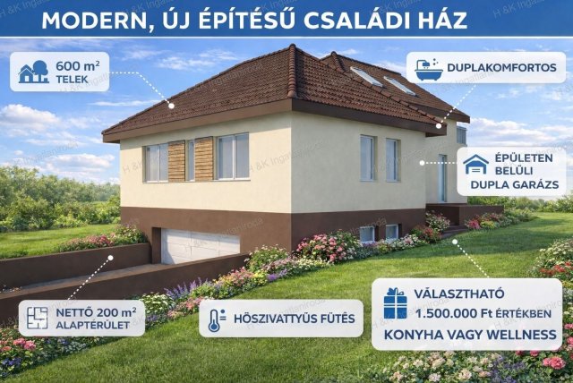 Eladó családi ház, Budapesten, XVI. kerületben 240 M Ft